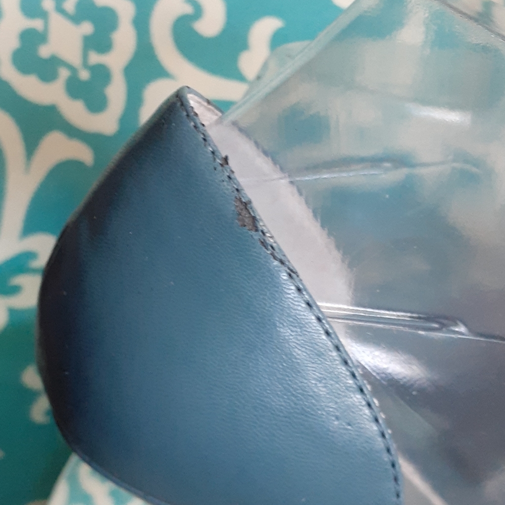 RAMPAGE RAMORE - Blue Pointed Toe Heel Size 7 - Picture 8 of 12